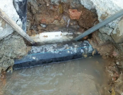 兴隆台测漏水之水管漏水